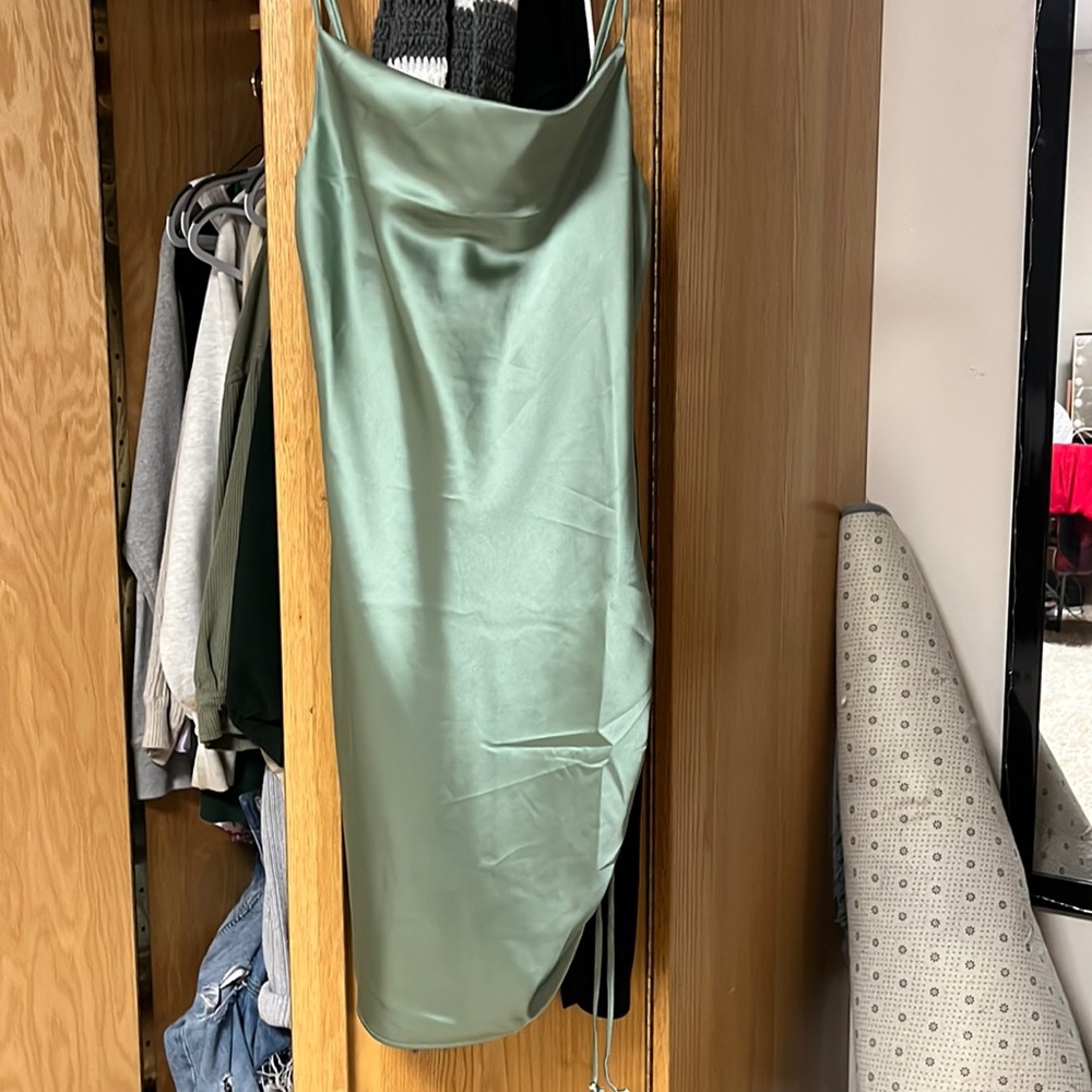 green forever 21 dress